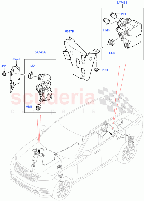 Part Diagram for Land Rover LR141830