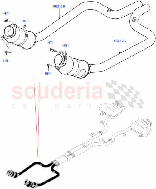 Part Diagram for Land Rover LR116933