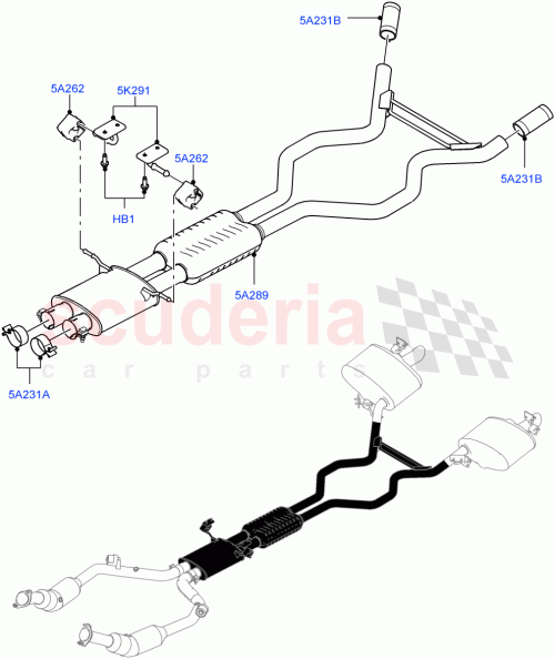 Part Diagram for Land Rover LR053256