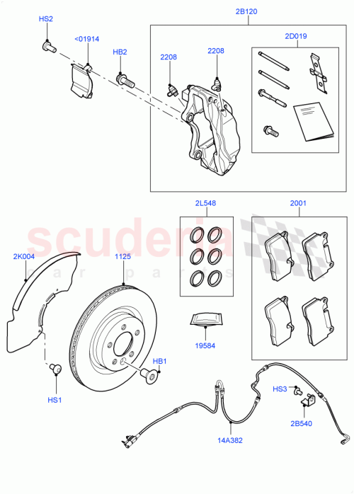 Part Diagram for Land Rover LR156926