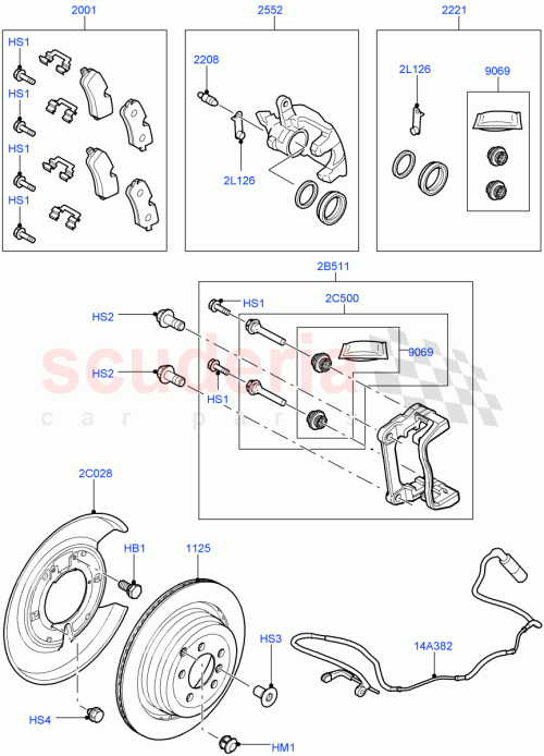 Part Diagram for Land Rover LR015546