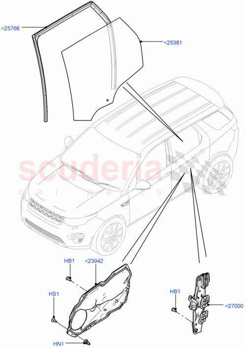 Part Diagram for Land Rover LR058834