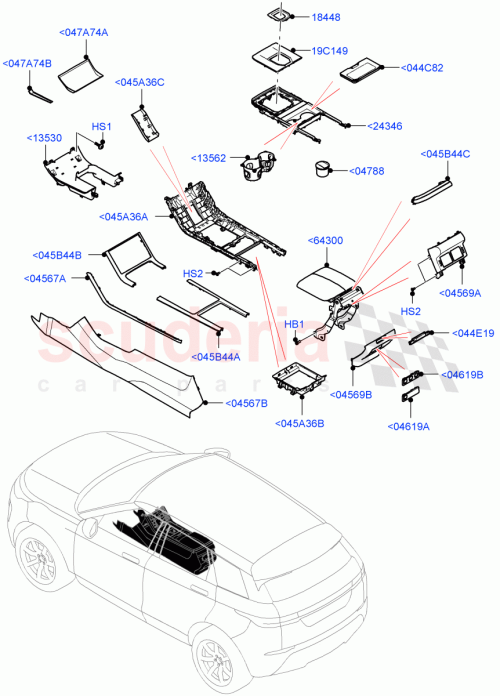 Part Diagram for Land Rover LR115603
