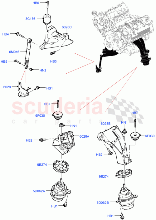 Part Diagram for Land Rover LR152020