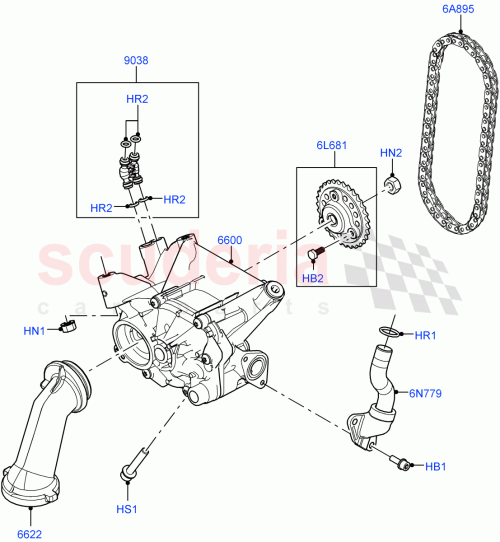 Part Diagram for Land Rover LR170359