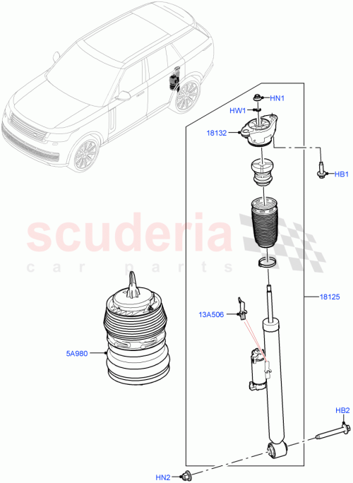 Part Diagram for Land Rover LR153096