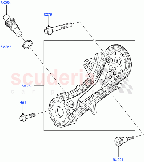 Part Diagram for Land Rover LR003547