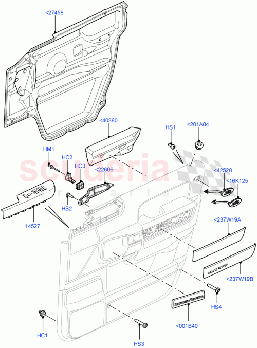 Part Diagram for Land Rover LR028126