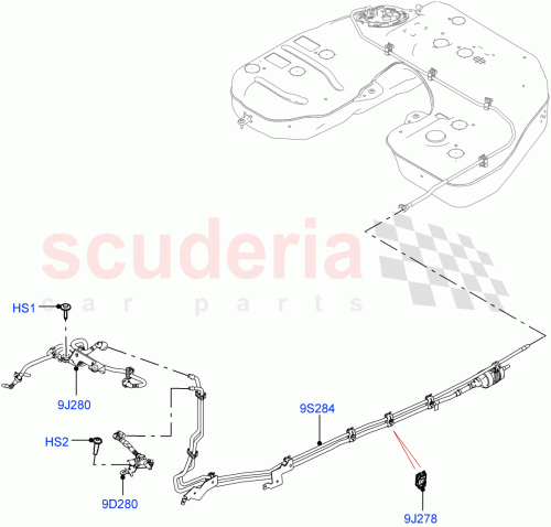 Part Diagram for Land Rover LR135240