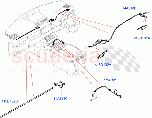 Part Diagram for Land Rover LR129968