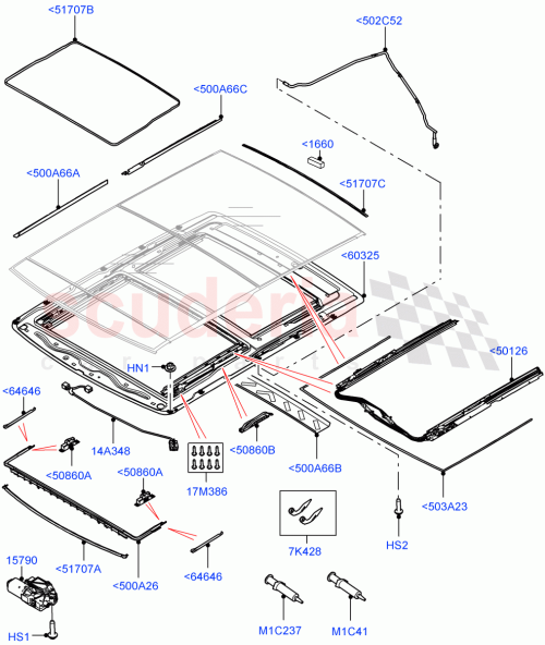 Part Diagram for Land Rover LR045011