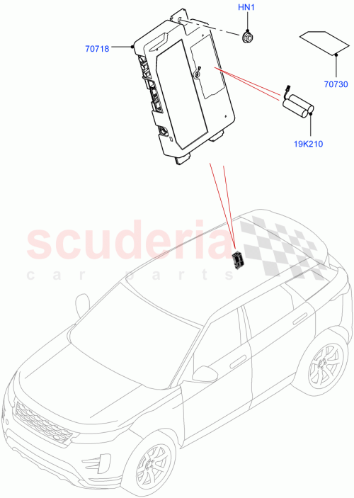 Part Diagram for Land Rover LR138999