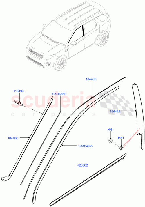 Part Diagram for Land Rover LR061135