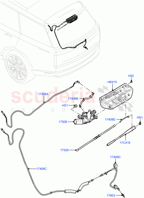 Part Diagram for Land Rover LR153581