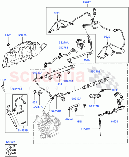 Part Diagram for Land Rover LR006094