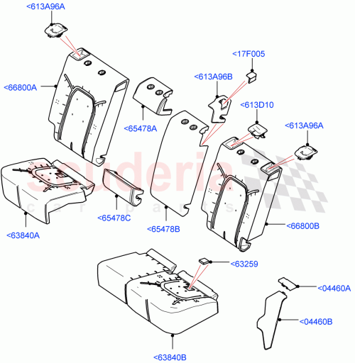 Part Diagram for Land Rover LR131832