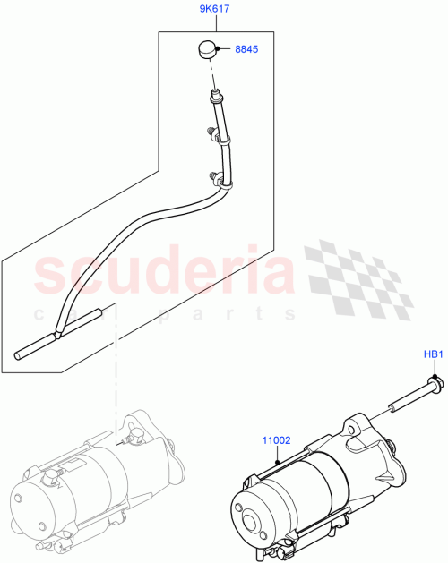 Part Diagram for Land Rover LR126164
