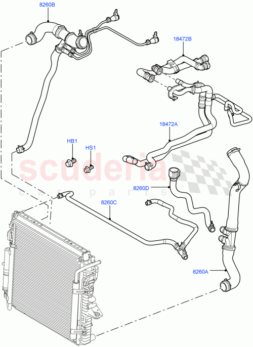 Part Diagram for Land Rover PCH500893