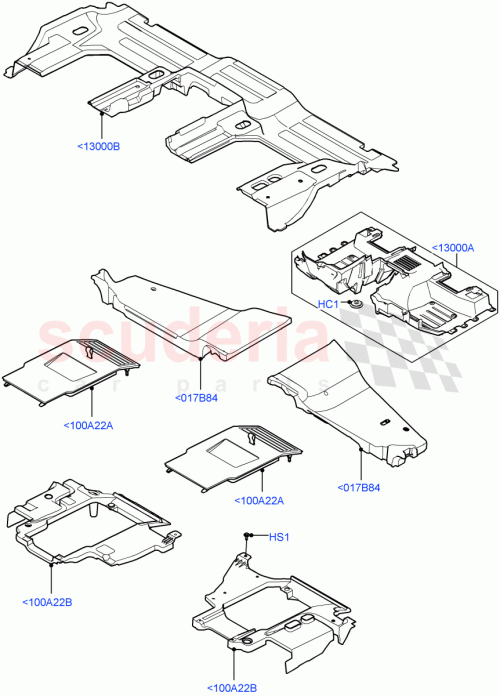 Part Diagram for Land Rover LR142138