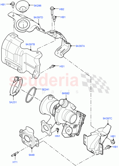 Part Diagram for Land Rover LR125371