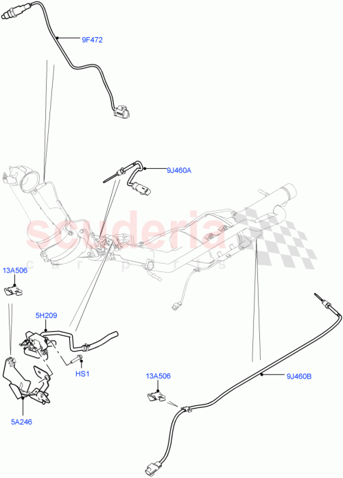 Part Diagram for Land Rover LR071699