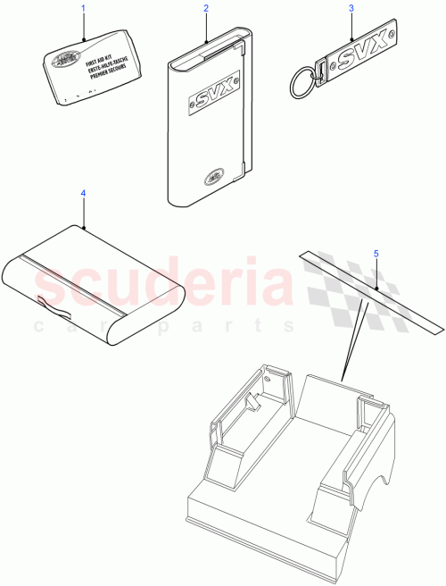 Part Diagram for Land Rover LR010293