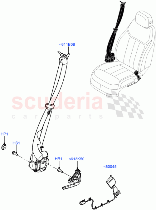 Part Diagram for Land Rover LR160957