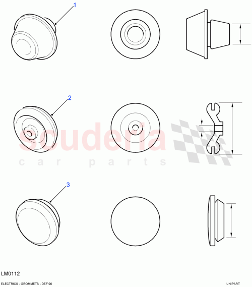Part Diagram for Land Rover 338020