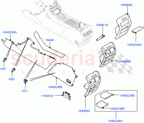 Part Diagram for Land Rover LR033535