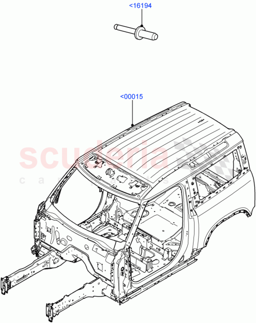 Part Diagram for Land Rover LR131240
