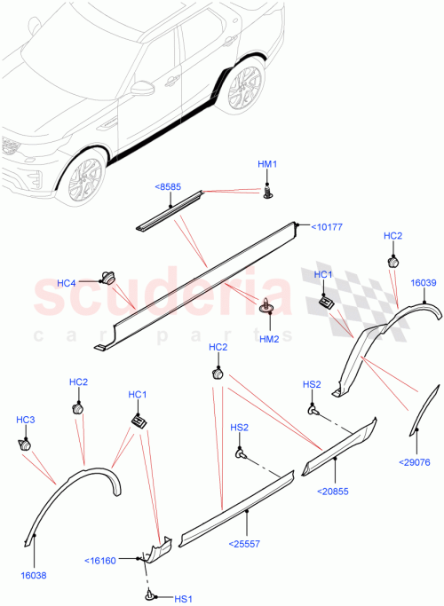 Part Diagram for Land Rover LR139368