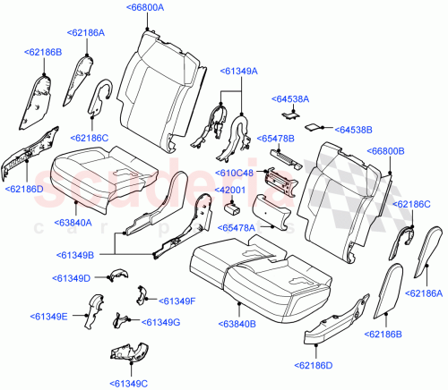 Part Diagram for Land Rover LR152368