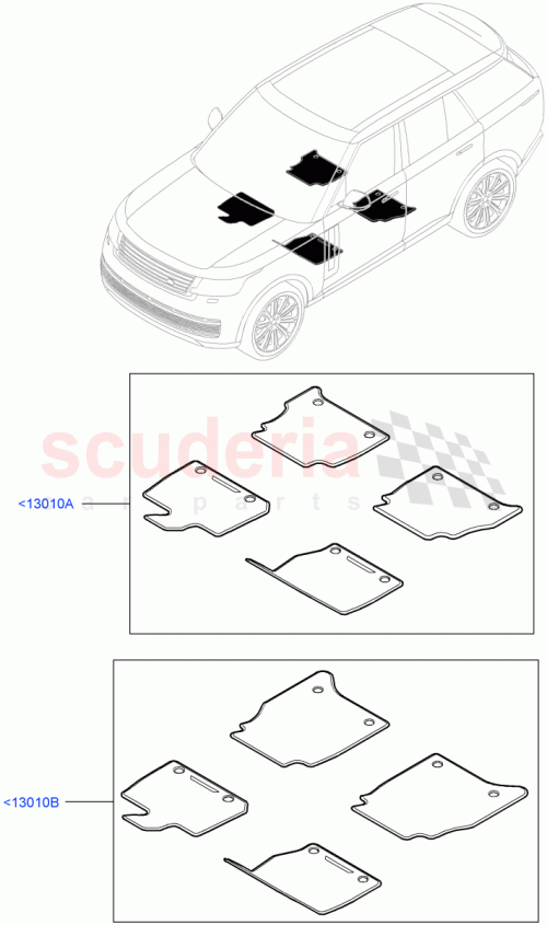 Part Diagram for Land Rover VPLKS0629