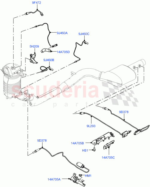 Part Diagram for Land Rover LR116515