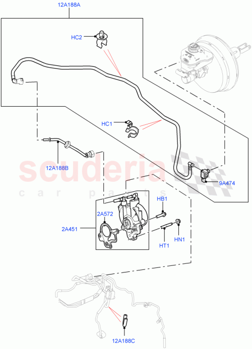 Part Diagram for Land Rover LR087667
