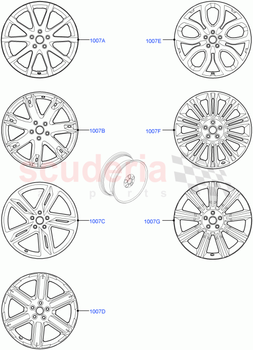 Part Diagram for Land Rover LR024425
