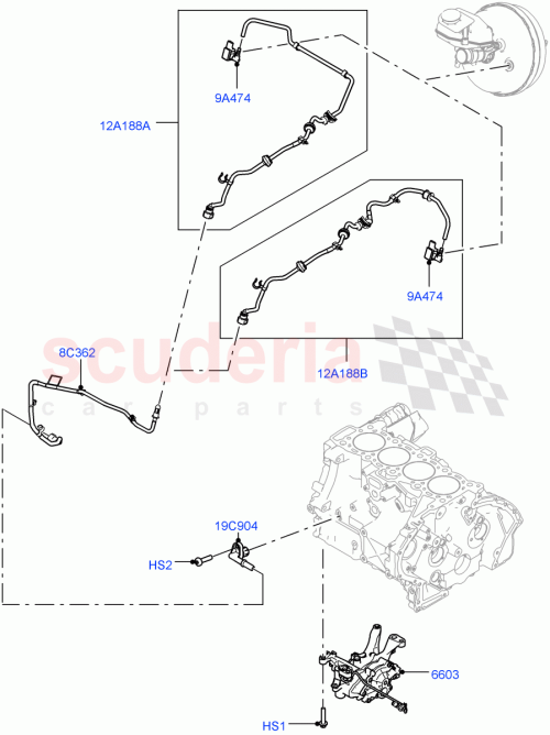 Part Diagram for Land Rover LR137951
