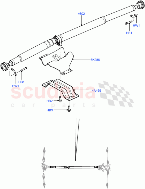 Part Diagram for Land Rover LR030351