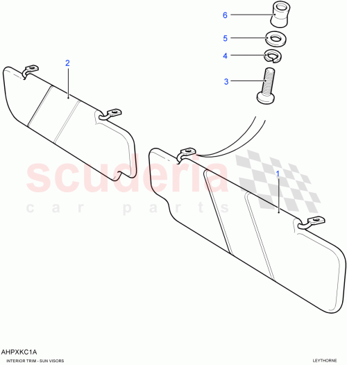 Part Diagram for Land Rover LR077727