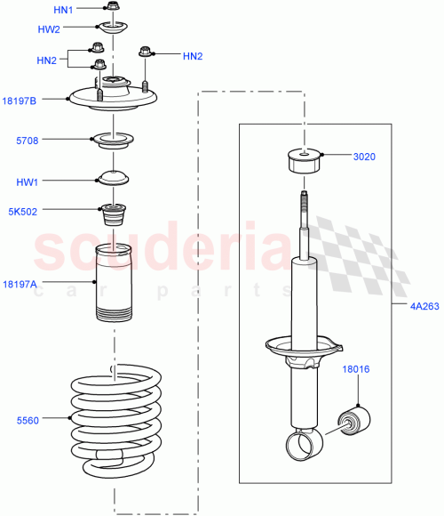 Part Diagram for Land Rover LR018433