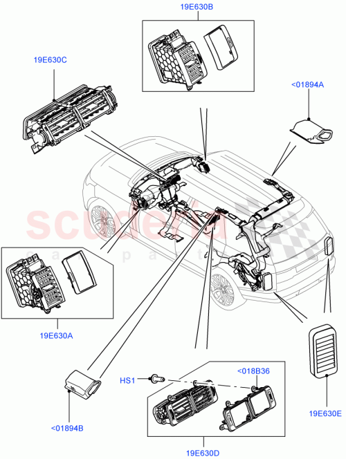 Part Diagram for Land Rover LR100446