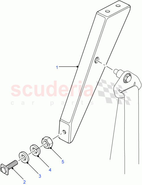 Part Diagram for Land Rover ADU710060