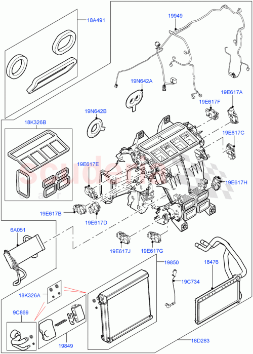 Part Diagram for Land Rover LR082152