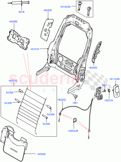 Part Diagram for Land Rover LR036084