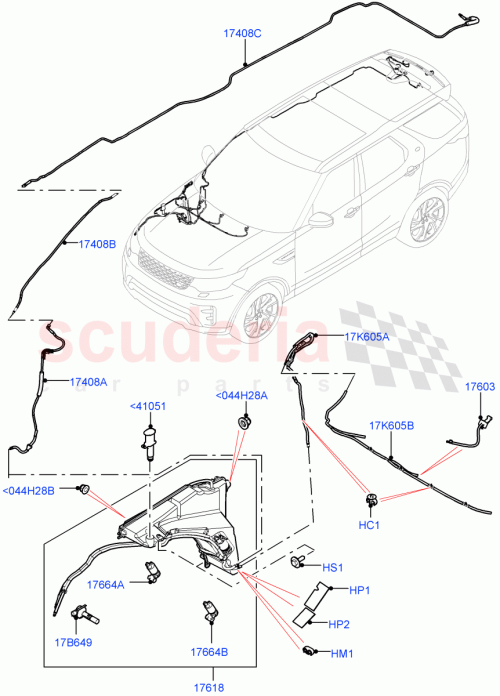 Part Diagram for Land Rover LR083288