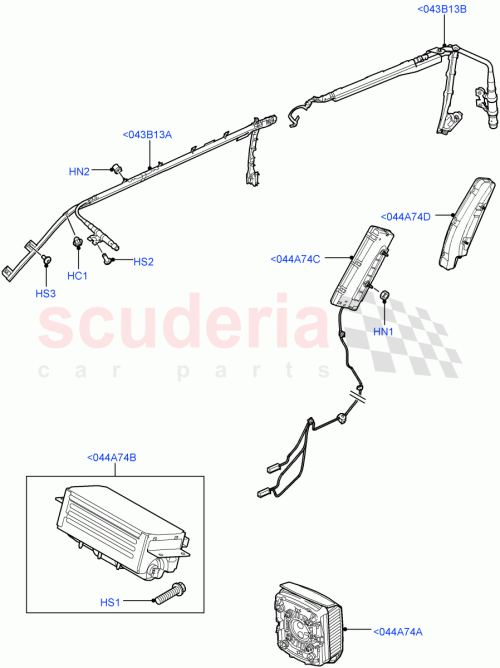 Part Diagram for Land Rover LR014046