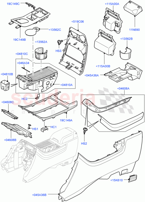 Part Diagram for Land Rover LR015003