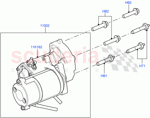 Part Diagram for Land Rover LR007373