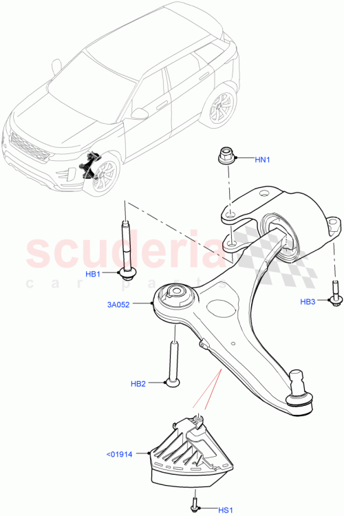 Part Diagram for Land Rover LR114247