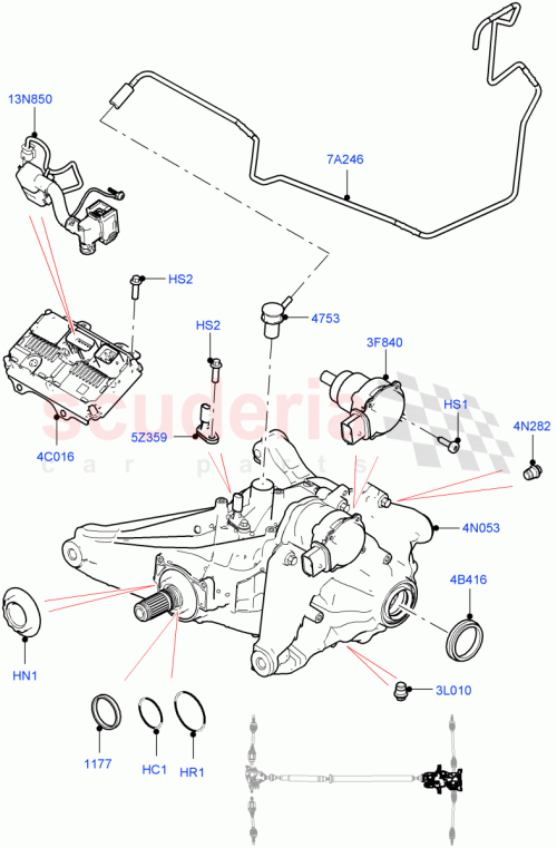 Part Diagram for Land Rover LR144598